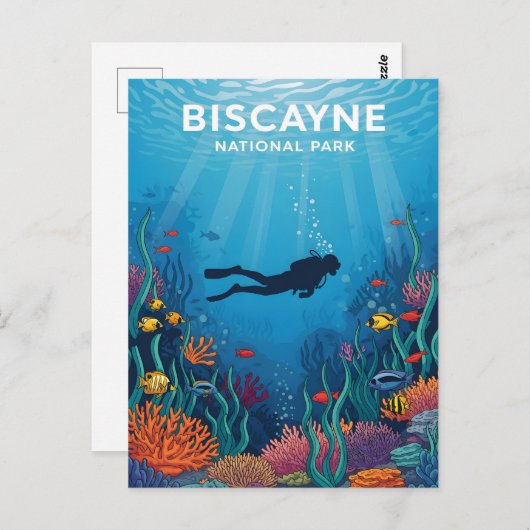 Biscayne national park ポストカード (正面/裏面)