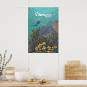Biscayne National Park Travel Poster ポスター (キッチン)