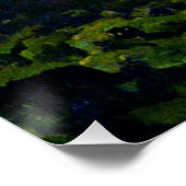 Bischoff – キャニオングリーン素晴らし、アート、 ポスター (コーナー)