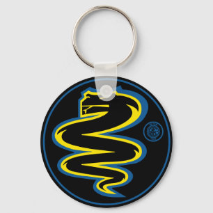 Biscione Nerazzurroキーチェーン(黒) キーホルダー