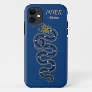 Biscione Nerazzurro、iphone 5の場合(青い) iPhone 11 ケース