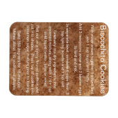 Biscochito New Mexico's official cookie recipe マグネット (横)