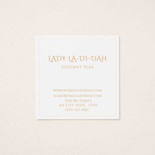 BISCOTTIビジネス/通話カード (裏面)