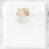 BISCOTTI 3"スクエアステッカー スクエアシール (バッグ)