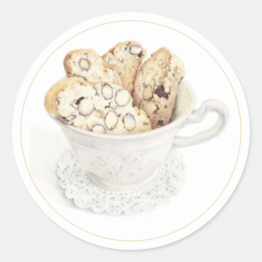 BISCOTTI 3"ラウンドシール ラウンドシール (正面)