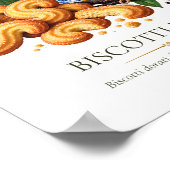 Biscotti Esse – Vintage Italian Dessert ポスター (角)