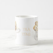 BISCOTTI "TEA TIME" ホワイトマグ コーヒーマグカップ (中央)