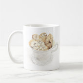 BISCOTTI "TEA TIME" ホワイトマグ コーヒーマグカップ (左)