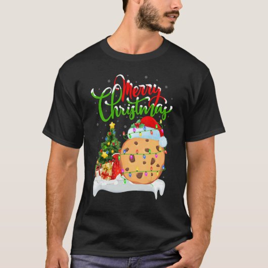 Biscuit   Xmas Decorations Santa Biscuit Christmas Tシャツ (正面)