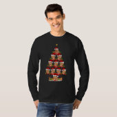Biscuit Xmas Holiday Santa Biscuit Christmas Tree Tシャツ (正面フル)