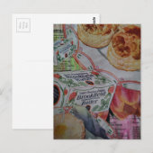 biscuits and butter Collage  ポストカード (正面/裏面)