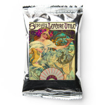 Biscuits Lefevre-Utile by Alphonseミュシャ(1896)