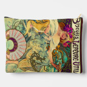 Biscuits Lefevre-Utile by Alphonseミュシャ(1896) アクセサリーポーチ (裏面)