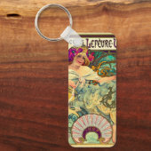 Biscuits Lefevre-Utile by Alphonseミュシャ(1896) キーホルダー (正面)