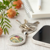 Biscuits Lefevre-Utile by Alphonseミュシャ(1896) キーホルダー (側面)