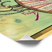 Biscuits Lefevre-Utile by Alphonseミュシャ(1896) ポスター (コーナー)