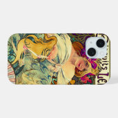 Biscuits Lefevre-Utile by Alphonseミュシャ(1896) iPhone 15ケース (裏面横)