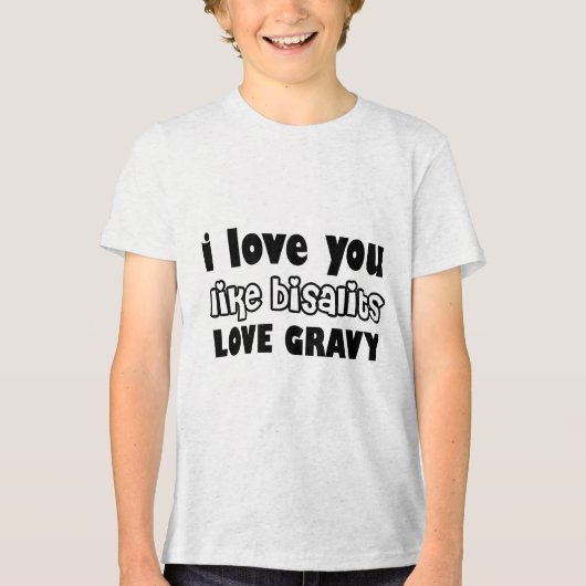 Biscuits Love Gravy Bold トライブレンドＴシャツ (正面)