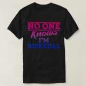 Biseual Flag Biseuality Pride Bi Gift LGBTQ Funny  Tシャツ (デザイン正面)