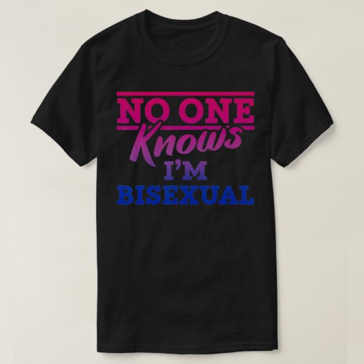 Biseual Flag Biseuality Pride Bi Gift LGBTQ Funny  Tシャツ (デザイン正面)