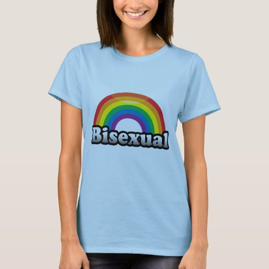 BISEXUALプライド-.png Tシャツ (正面)