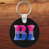 BISEXUAL 1.動揺してpng キーホルダー (正面)