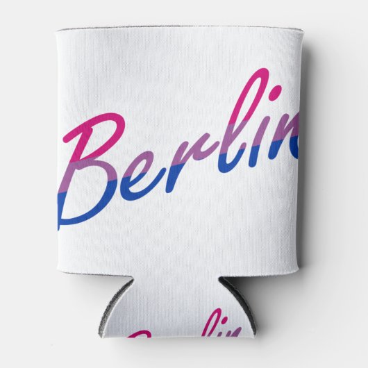Bisexual Berlin 缶クーラー (正面)