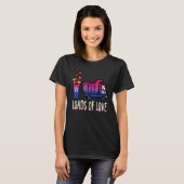 Bisexual Dump Truck Loads Of Love Bi Pride Flag Lg Tシャツ (正面フル)