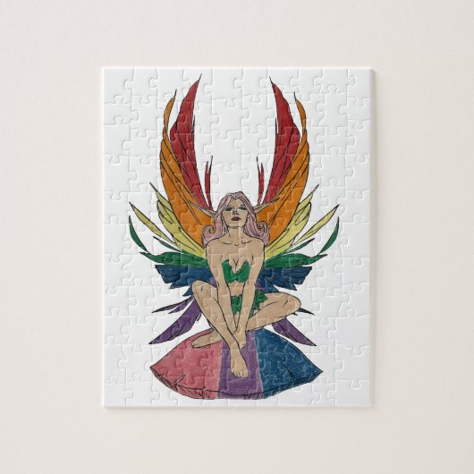 Bisexual Faerie ジグソーパズル (縦)