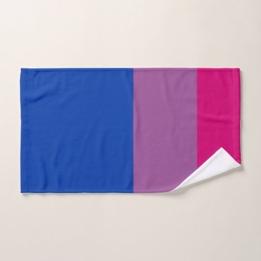 Bisexual Flag  ハンドタオル (ハンドタオル)
