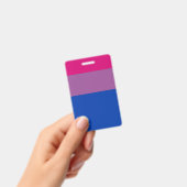 Bisexual Flag バッジ (手持ち)