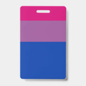 Bisexual Flag バッジ (裏面)