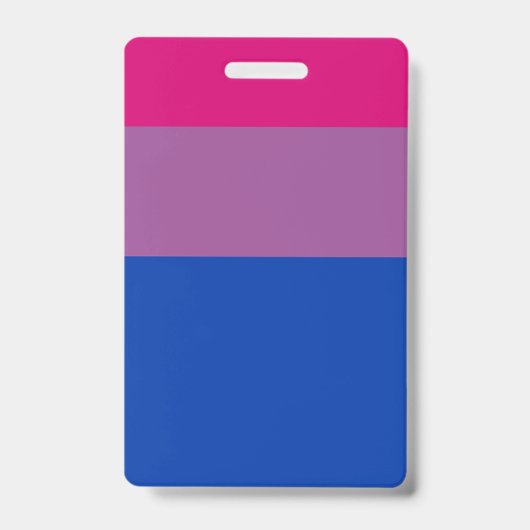 Bisexual Flag バッジ (正面)