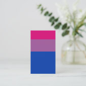 Bisexual Flag 名刺 (スタンド正面)