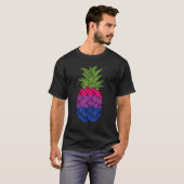 Bisexual Pineapple Bi Pride LGBTQ Pineapple Pride Tシャツ (正面フル)