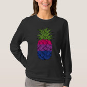 Bisexual Pineapple Bi Pride LGBTQ Pineapple Pride Tシャツ (正面)