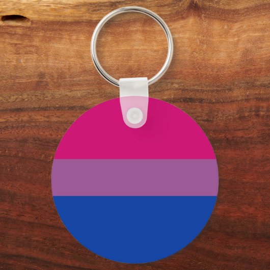 Bisexual Pride Flag キーホルダー (裏面)