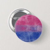 Bisexual pride flag badge 缶バッジ (正面&裏面)