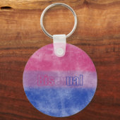 Bisexual pride flag key ring キーホルダー (裏面)