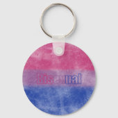 Bisexual pride flag key ring キーホルダー (裏面)