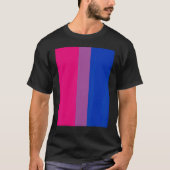 Bisexual Pride Flag Rotated  For Bi People Who Lik Tシャツ (正面)