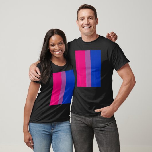 Bisexual Pride Flag Rotated For Bi People Who Like Tシャツ (ユニセックス)
