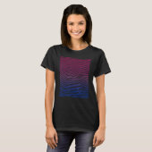 Bisexual Pride Subtle Bi Bisexuality Flag LGBT Pri Tシャツ (正面フル)