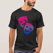 Bisexual Subtle Bi Pride LGBTQ Theatre Theater and Tシャツ (正面)