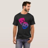 Bisexual Subtle Bi Pride LGBTQ Theatre Theater and Tシャツ (正面フル)