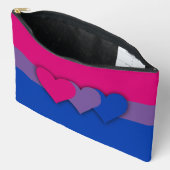 Bisexuality flag  アクセサリーポーチ (見開き)