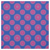 Bisexuality pride colors /blue flower pattern ファブリック (見本)