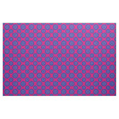 Bisexuality pride colors /pink flower pattern ファブリック (ファットクウォーター)