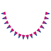 Bisexuality pride flag banner Bunting Flags バンティングフラッグ (全)