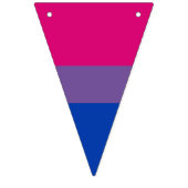Bisexuality pride flag banner Bunting Flags バンティングフラッグ (第2の旗)